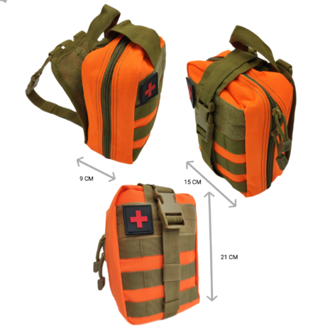 trousse orange vue et dimension trousse orange vue et dimension