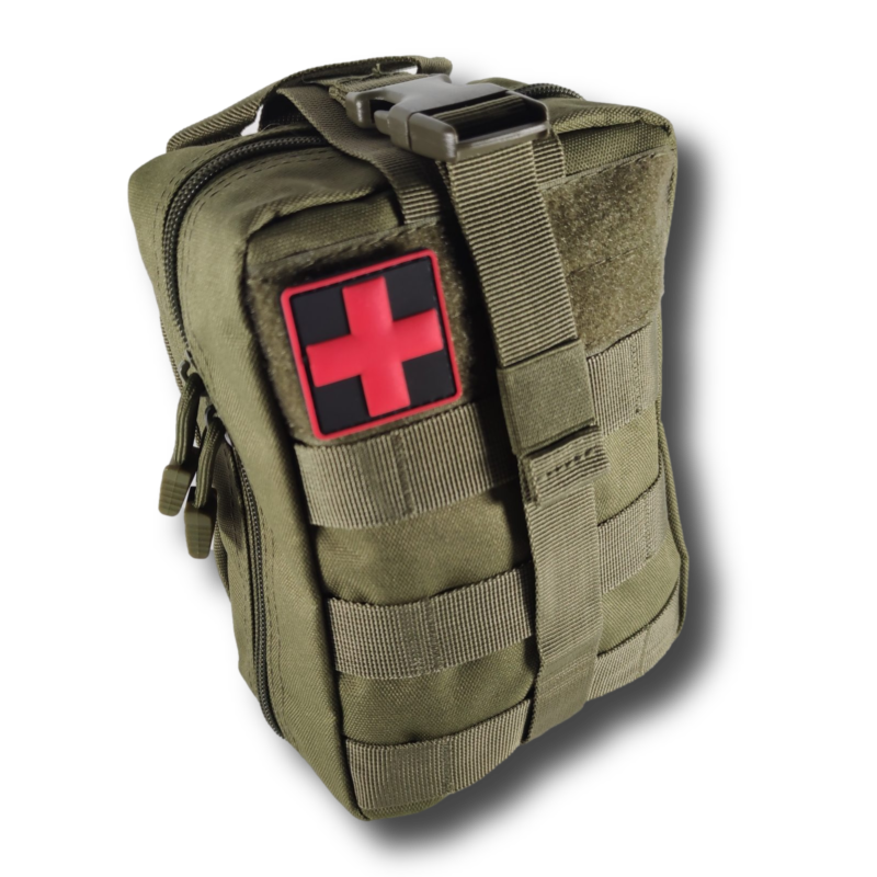 Trousse verte vide
