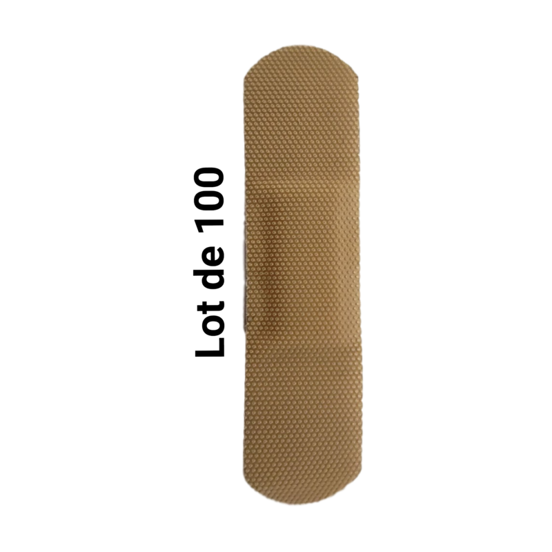 Lot de 100 pansements 7,2*1,9cm