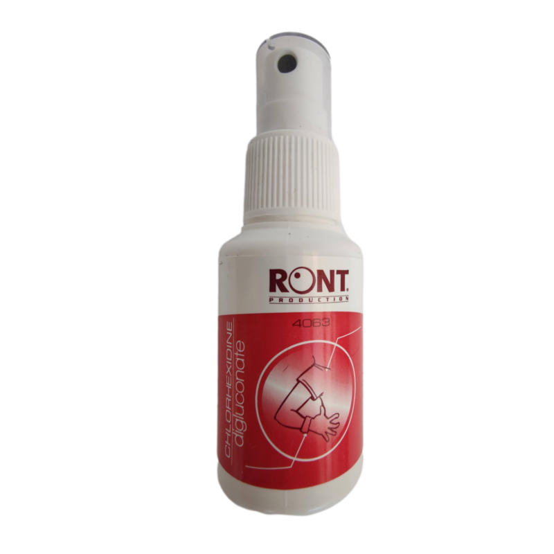 Spray chlorhexidine RONT